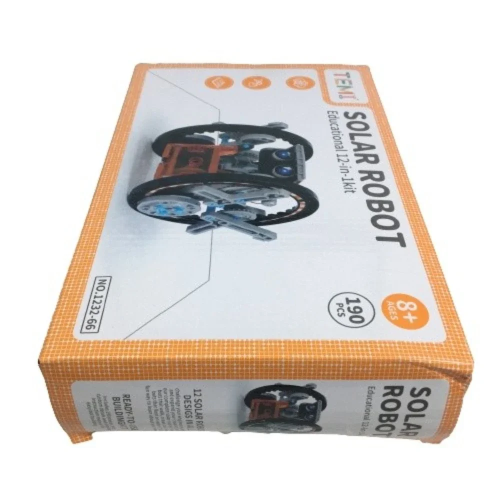TEMI STEM Solar Robot Kit for Kids 12-in-1 Educational STEM Science Experiment
